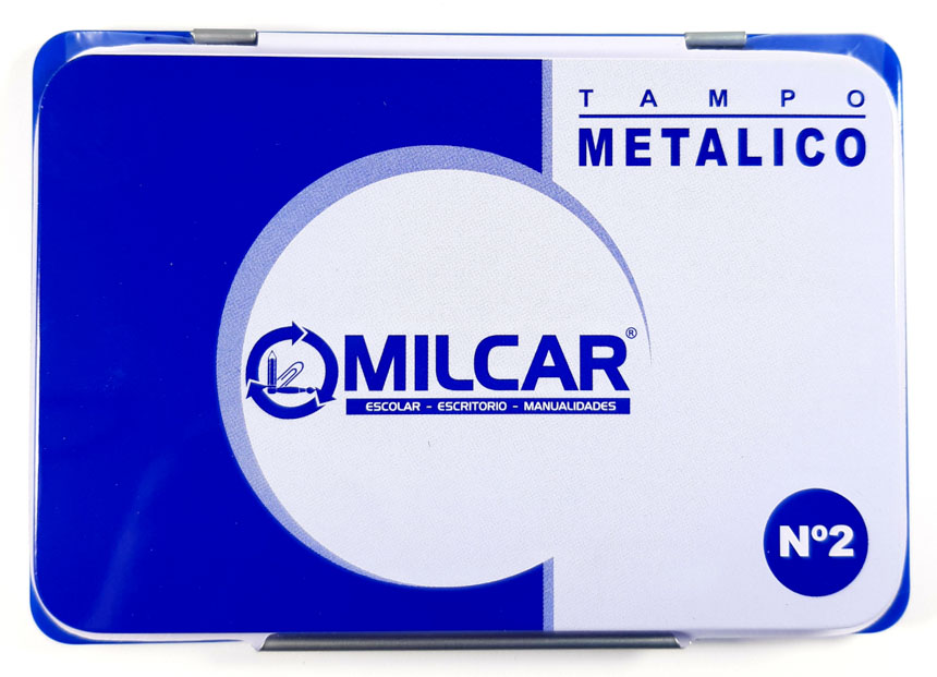 Tampo metalico Nro 2 MILCAR