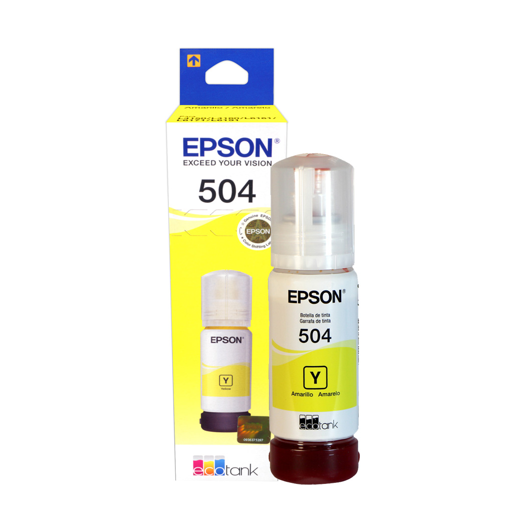 Tinta ORIGINAL EPSON  504, 70ml