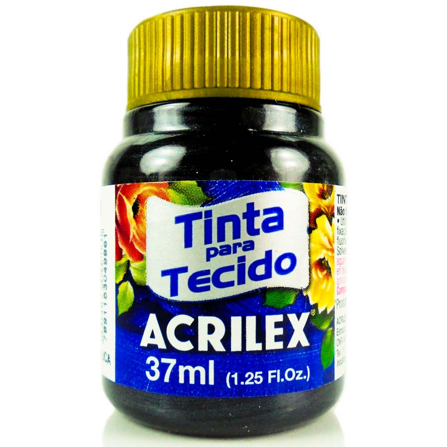 Tinta para tela Metalica Acrilex