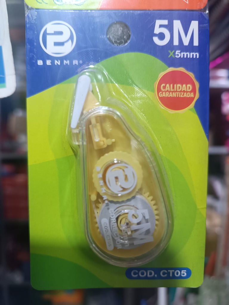 Corrector en cinta Benma 5mmx5m