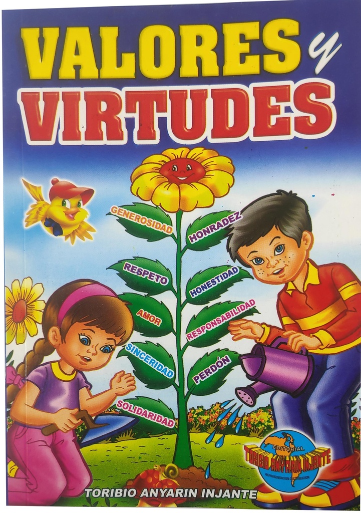 26C. LIBRO - VALORES Y VIRTUDES - EDITORIAL TORIBIO ANYARIN