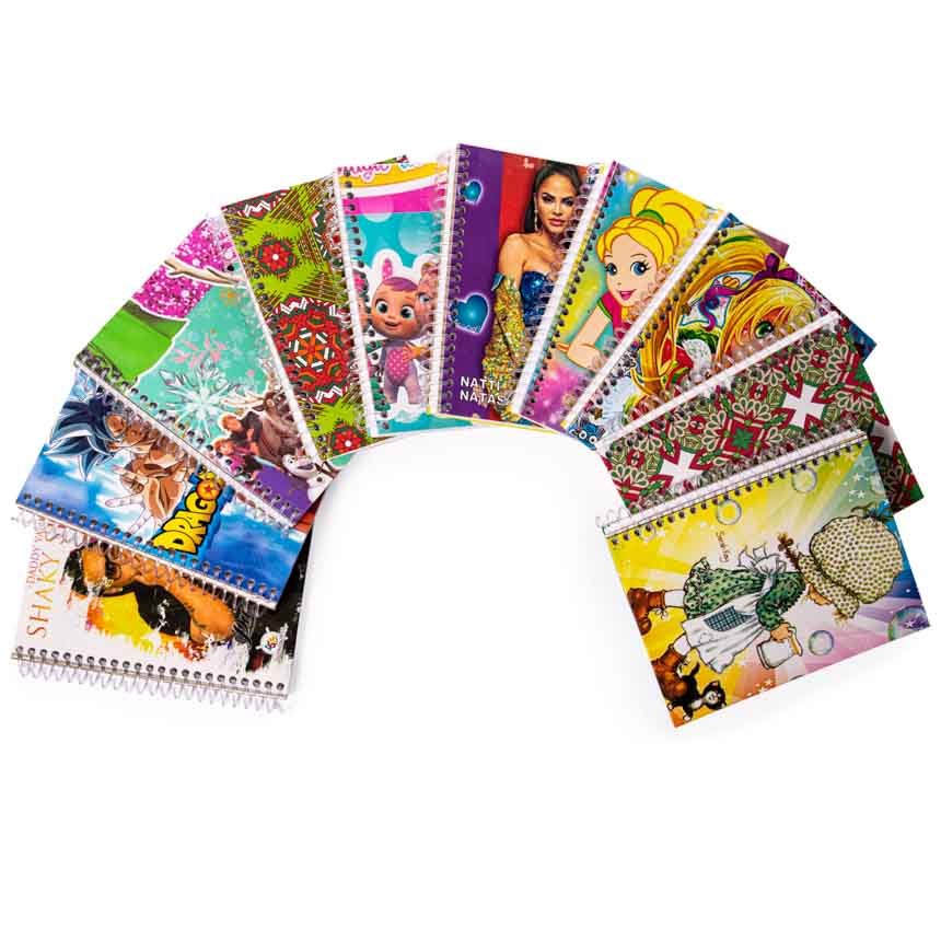 Anotaciones 10x14cm HORIZONTAL 80 hojas 10PCS