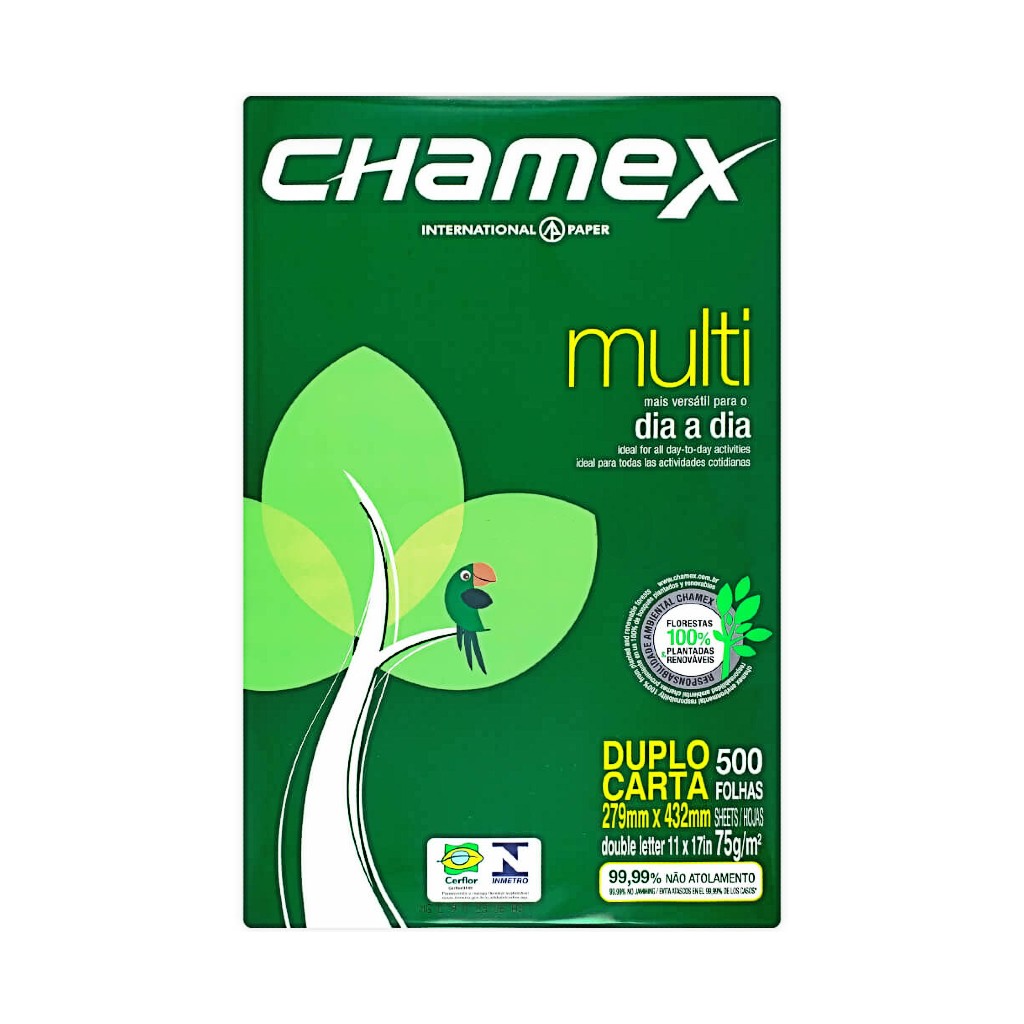 Bon Doble carta Chamex 75gr 500hjs