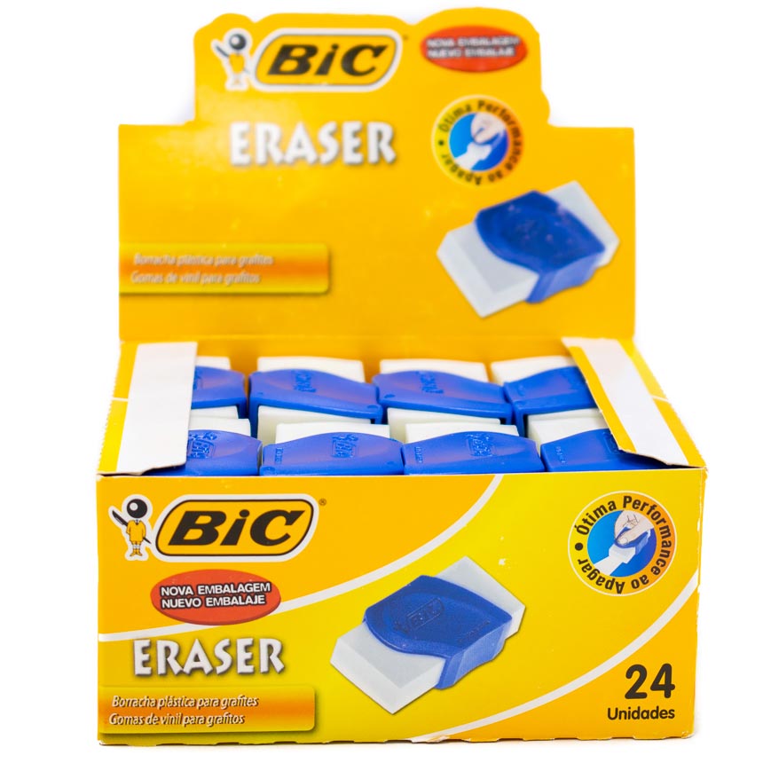 Borrador BIC Blanco 24PCS