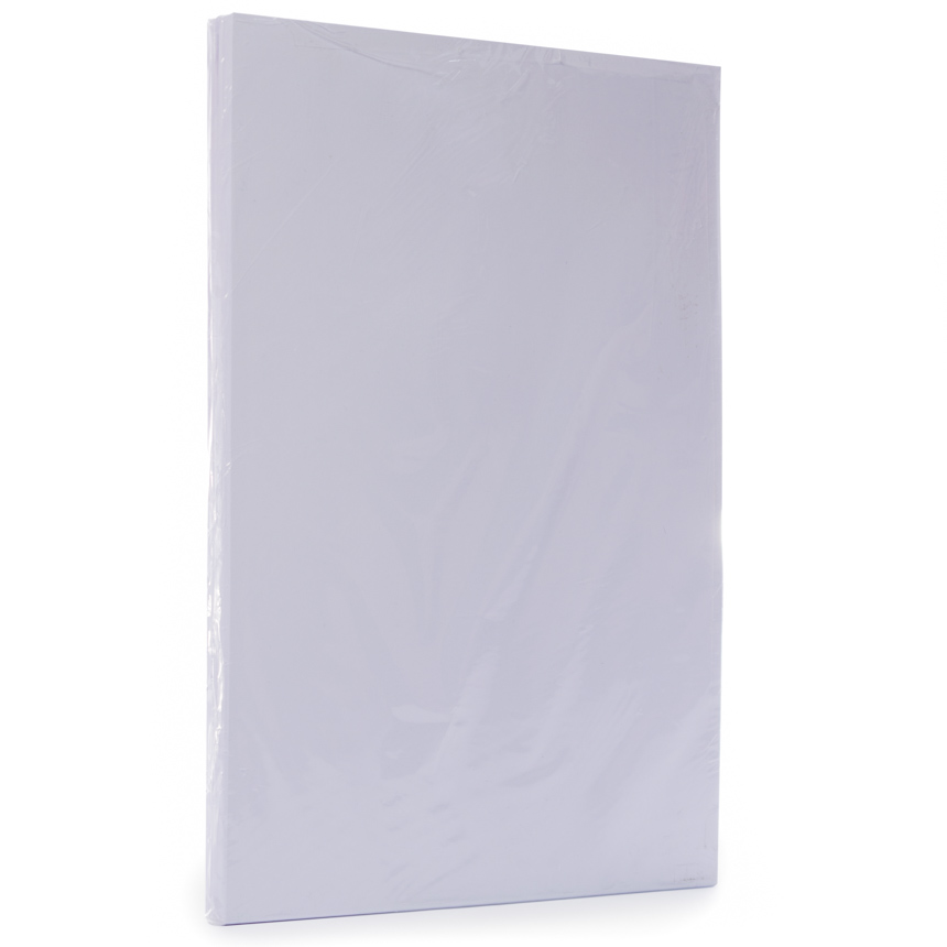 Cartulina Doble Carta Blanco de 100 Hojas