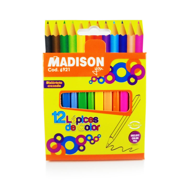 Color corto triangular MADISON 12 colores