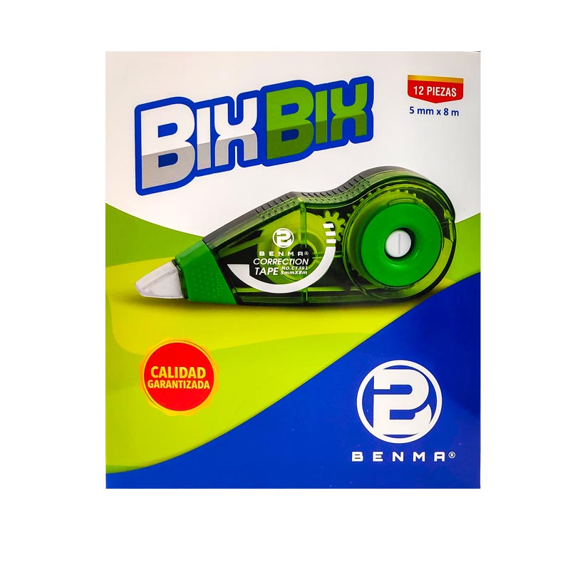 Corrector en cinta grande BENMA BIX BIX 5mm x 20mtrs