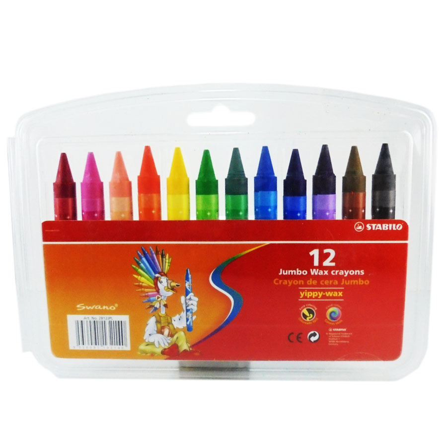 Crayon Jumbo Stabilo Yippy 12 Colores