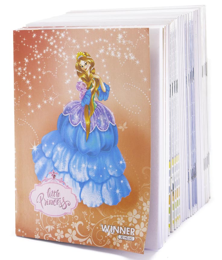 Cuaderno Engrapado 30hjs Winner