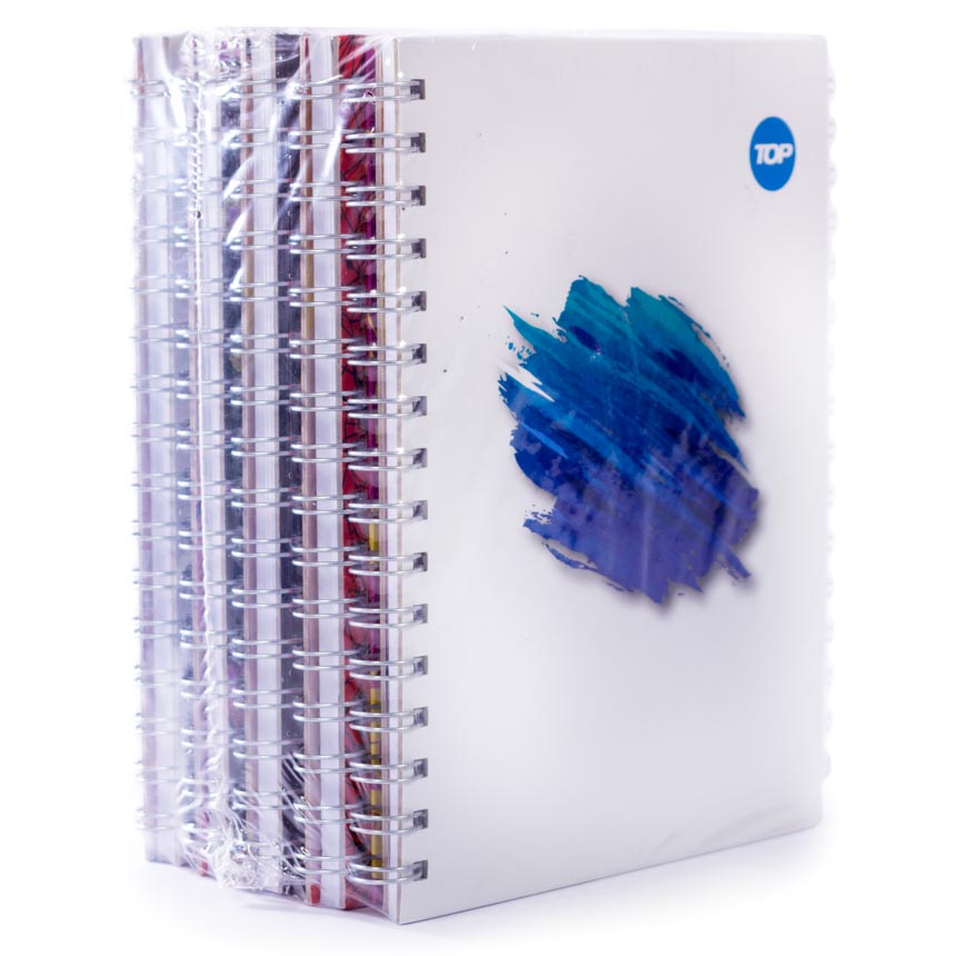 Cuaderno anillado medio oficio TOP 100h12