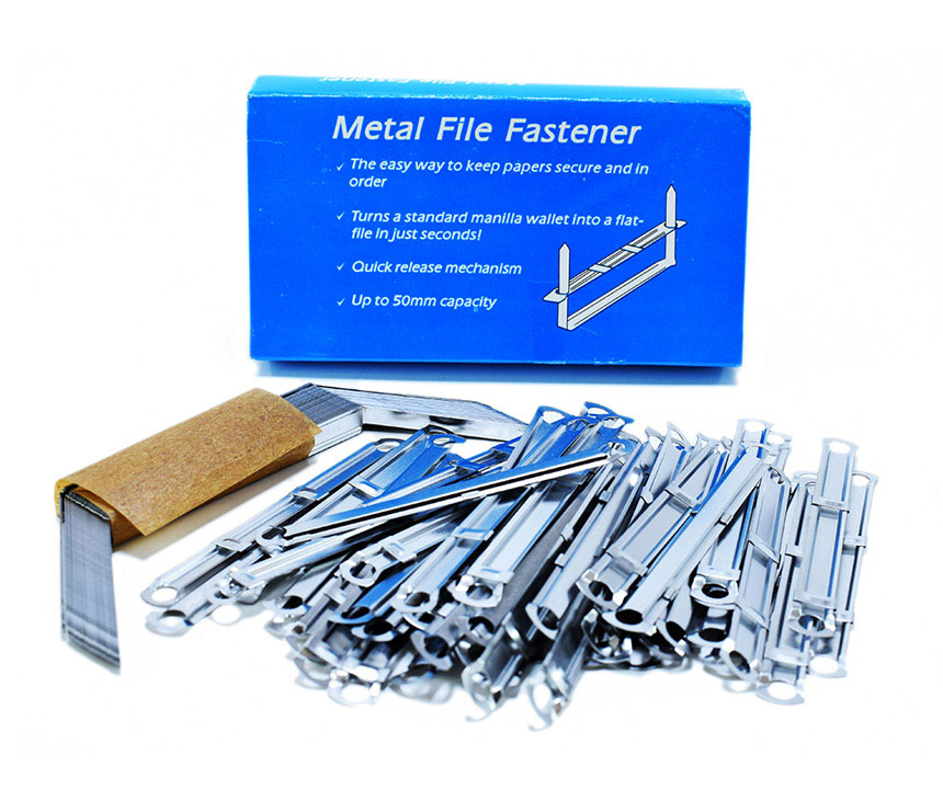 Fastener metalico para folder de 50pcs