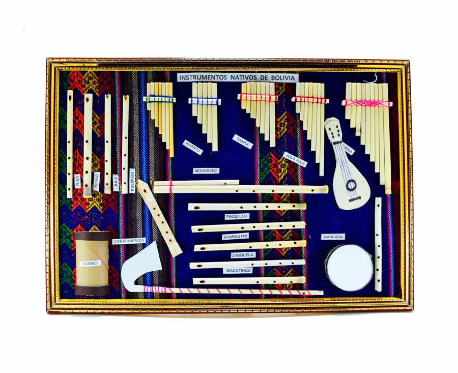 Instrumentos musicales grande 30x40CM 25pcs