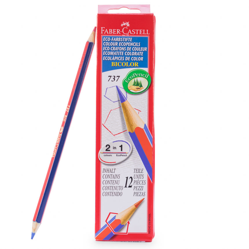 Lapiz bicolor Faber Castell 12pcs