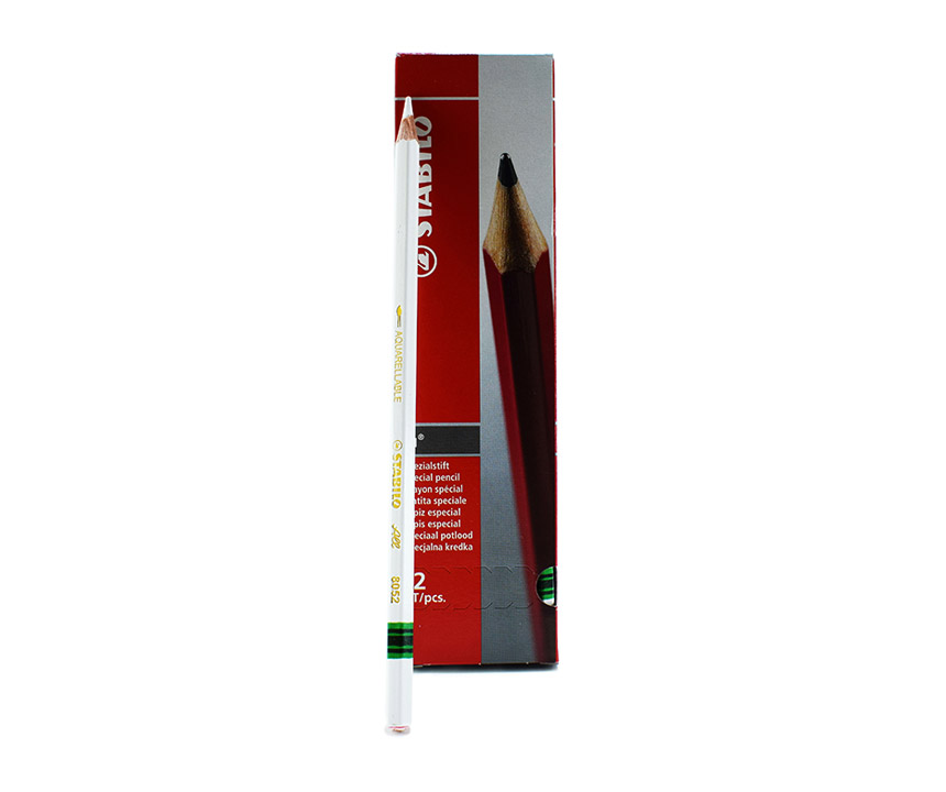 Lapiz blanco  Stabilo 12pcs