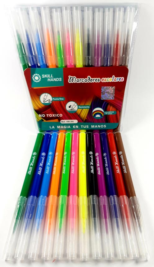 Marcador SKILL HANDS 12 Colore