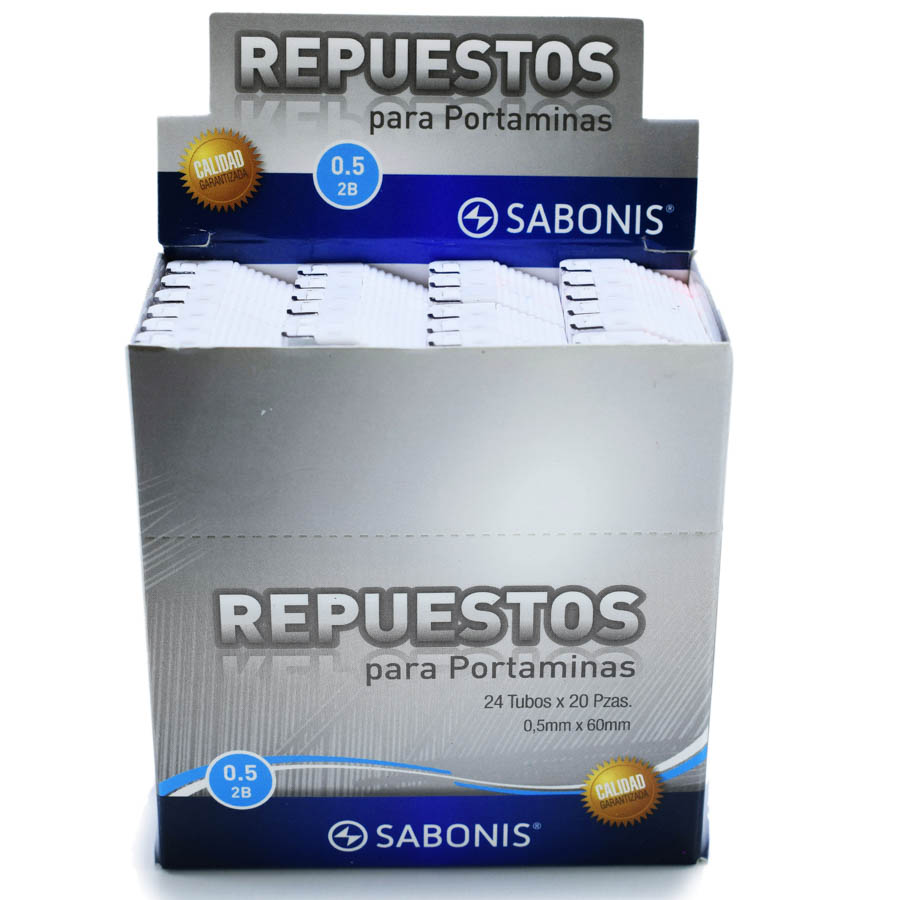 Minas Sabonis 0.5mm 2B  24 Tubosx20pcs