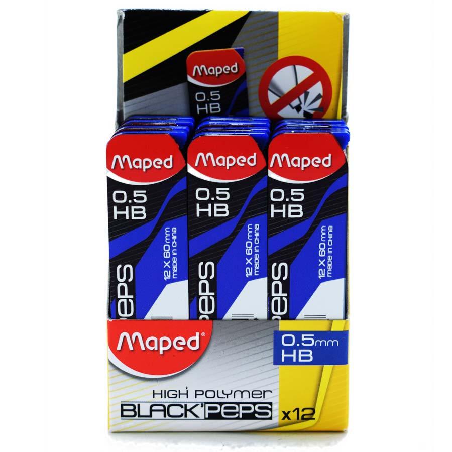 Minas Maped 0.5x60mm 12tubos