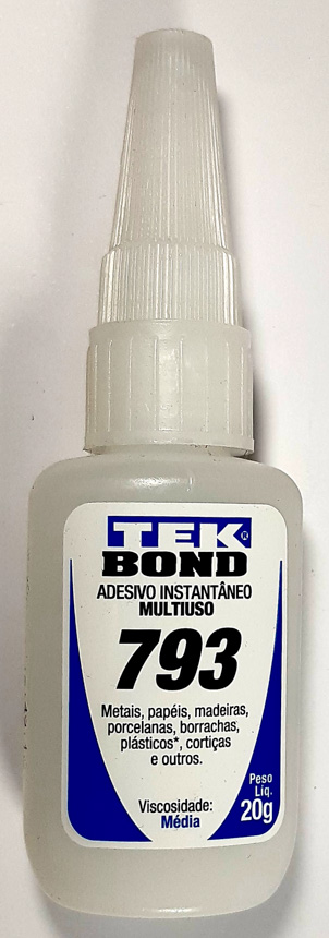 Pegamentos instantaneo multiuso TEK BOND 20g.