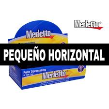 Porta credencial pequeño horizontal Merletto 5.3x9cm 50PCS