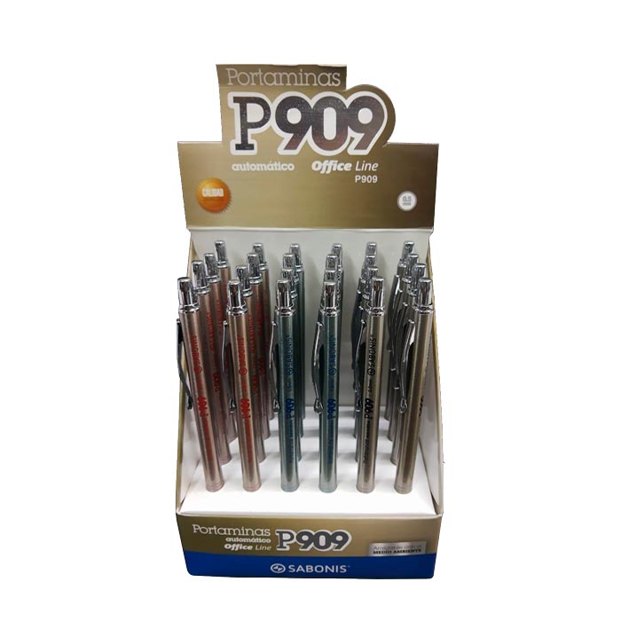 Portamina P909 0.5mm  Sabonis exhibidor de 24pcs