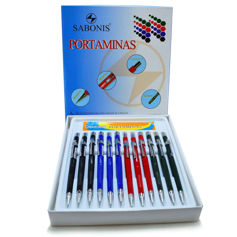 Portaminas 0.5mm P220 Sabonis exhibidor de 24pcs