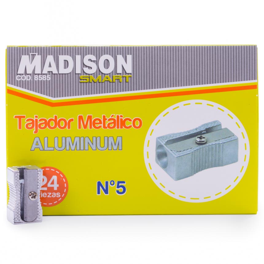 Tajador Metalico ALUMINUM Madison N°5 24 pcs.