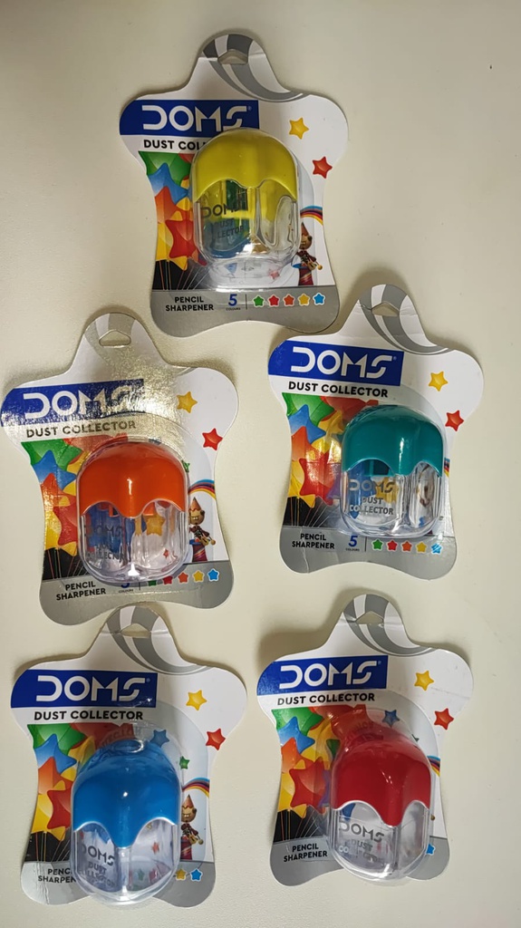 Tajador DOMS tipo estrella en blister con basurero 24 un