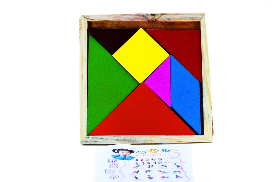 Tangram mediano 14x14CM