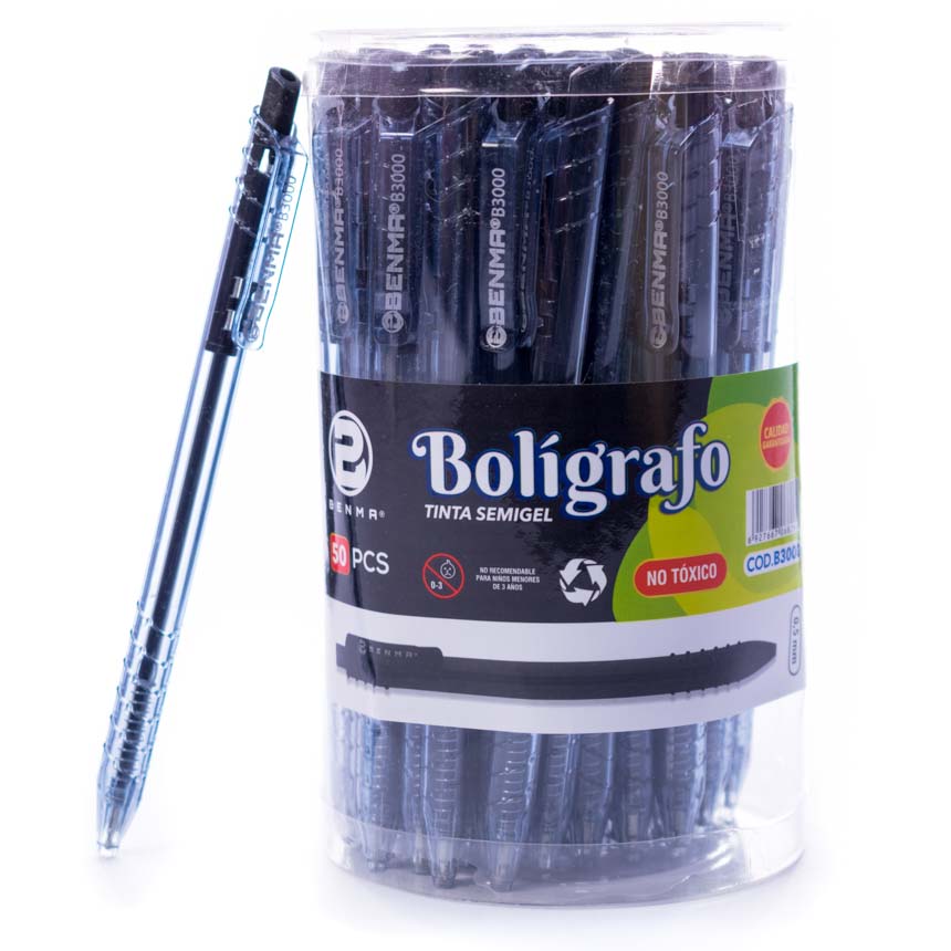 Boligrafo Retractil  BENMA 50 pcs B3000