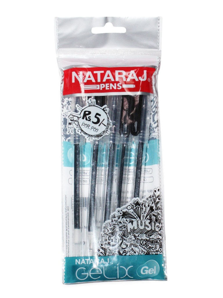 Micropunta Gelix Gel Nataraj 5pcs