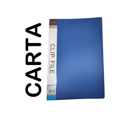 [US-303A] Archivador plastico Clip File Carta+ fastener, para 60 hojas