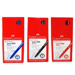 Boligrafo 034 Faber Castell 50PCS