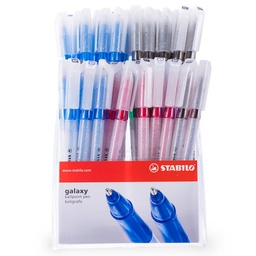 [818XF72] Boligrafo Galaxy Stabilo Exhibidor 72PCS