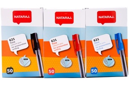 Boligrafo Nataraj 621 Fine 0.7MM 50PCS