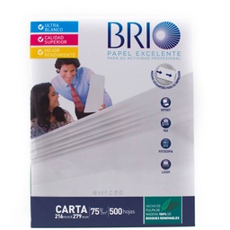 [PJ-BRIO-CAR75-P] Bon BRIO Carta 75gr 500hjs