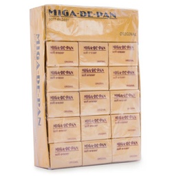 [4B-ME] Borrador Miga de pan Original MEDIANO 30PCS