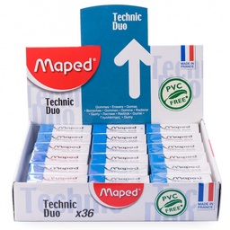 [511710] Borrador bicolor technic duo tinta Maped 36pcs