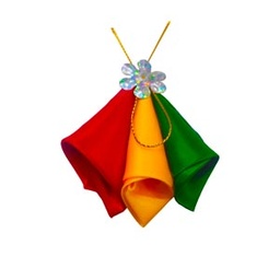 [CART-TRIC] Cartucho o pirocha tipo cantuta tricolor bolsa de 50PCS