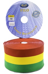 [CTB-80X50] Cinta Tricolor ROLLO Boliviana 80mmx50m