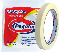 [CMP1218] Cinta masking 1/2&quot;x20Y(12mmx18m) Pegafan 1 CM.