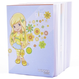 [13405] Cuaderno Engrapado 50hjs Winner