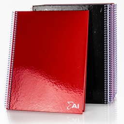 [ACI-100] Cuaderno anillado American Iris Carta 100H