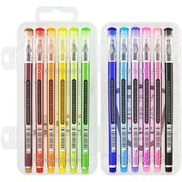 [HY1016-A] Micropunta ESTUCHE RIGIDO ZUIXUA Diamond 12 COLORES