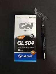 Micropunta Gel GL504 0.5mm Sabonis 12 Pcs