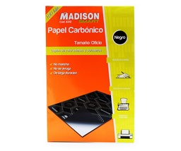 Papel Carbonico Tamaño Oficio Madison 100 HJS