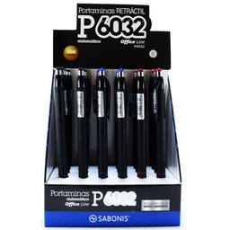 [P6032] Portaminas 0.5mm P6032 Sabonis exhibidor de 24pcs