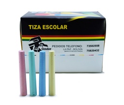 [TZ-CO] Tiza - Escolar color 144PCS