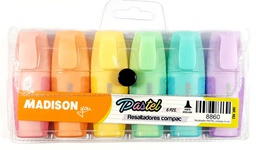 [9036] Resaltador Neon MARKO 6 colores