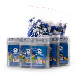 [C04] Porta Credencial Mediano Horizontal BENMA C04 10 PCS PAQ