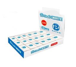 [B30B] Borrador blanco Benma 30pcs